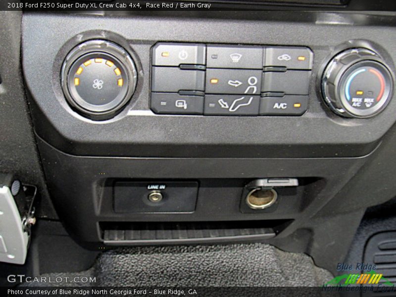 Race Red / Earth Gray 2018 Ford F250 Super Duty XL Crew Cab 4x4