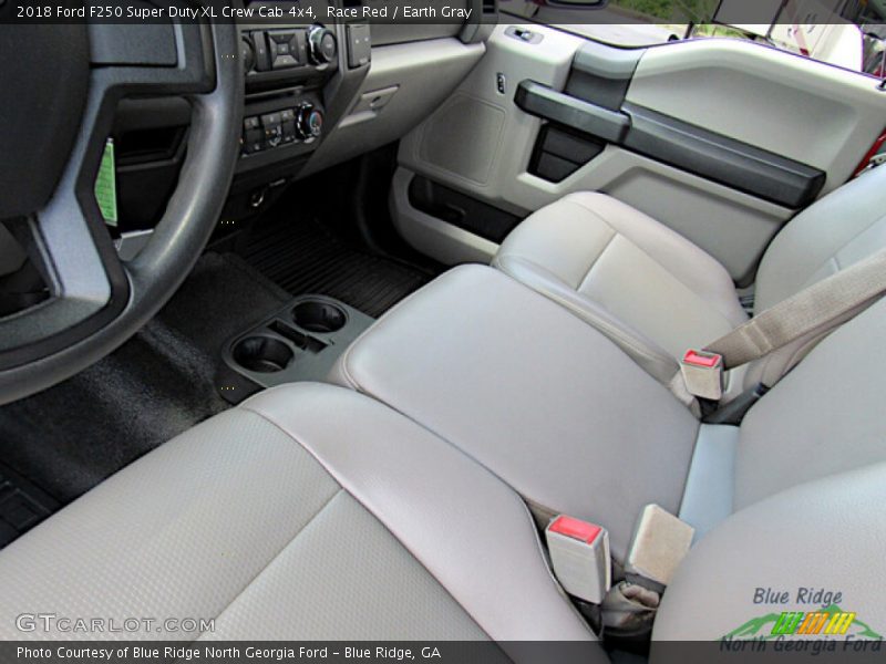 Race Red / Earth Gray 2018 Ford F250 Super Duty XL Crew Cab 4x4