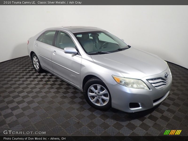 Classic Silver Metallic / Ash Gray 2010 Toyota Camry LE