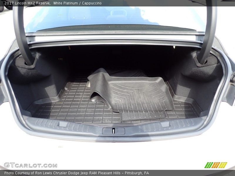 White Platinum / Cappuccino 2017 Lincoln MKZ Reserve