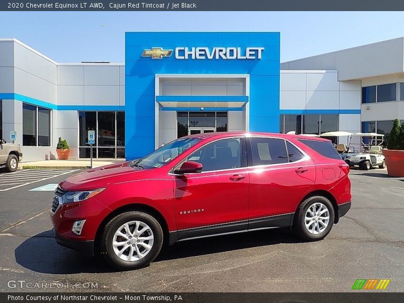 Cajun Red Tintcoat / Jet Black 2020 Chevrolet Equinox LT AWD