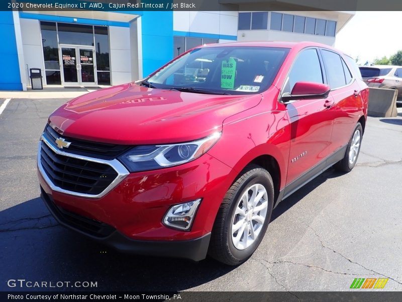 Cajun Red Tintcoat / Jet Black 2020 Chevrolet Equinox LT AWD