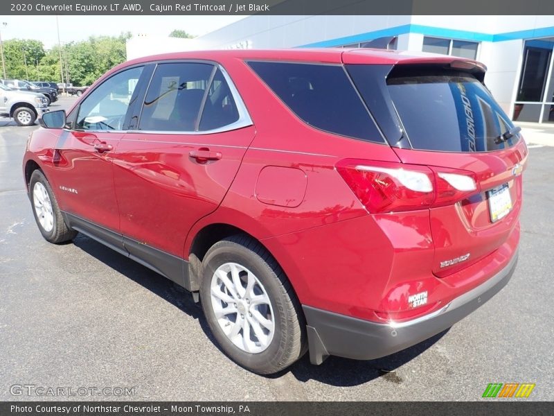 Cajun Red Tintcoat / Jet Black 2020 Chevrolet Equinox LT AWD