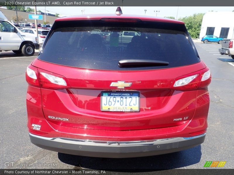 Cajun Red Tintcoat / Jet Black 2020 Chevrolet Equinox LT AWD