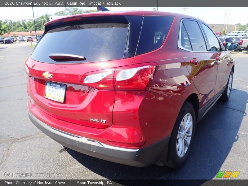 Cajun Red Tintcoat / Jet Black 2020 Chevrolet Equinox LT AWD