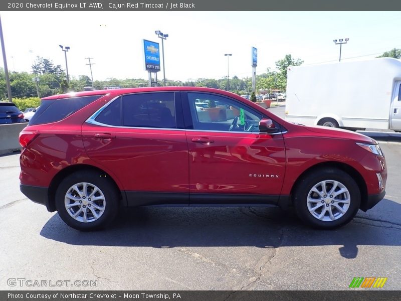 Cajun Red Tintcoat / Jet Black 2020 Chevrolet Equinox LT AWD