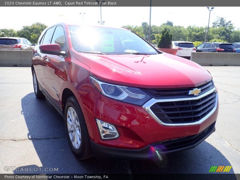 Cajun Red Tintcoat / Jet Black 2020 Chevrolet Equinox LT AWD