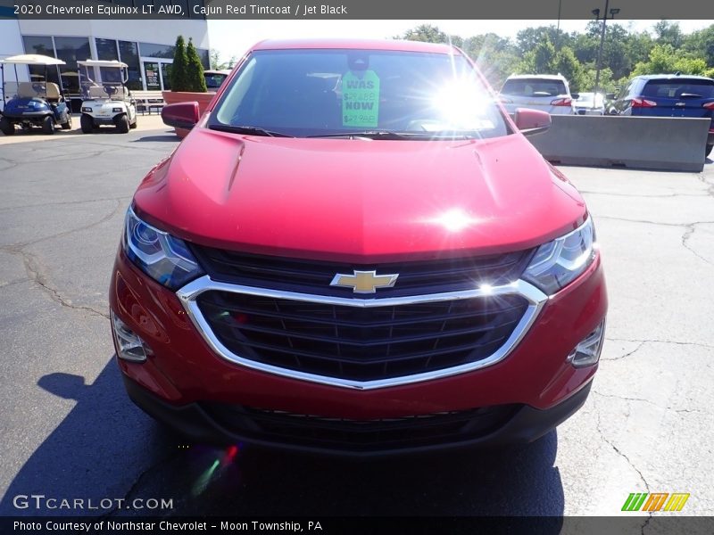 Cajun Red Tintcoat / Jet Black 2020 Chevrolet Equinox LT AWD
