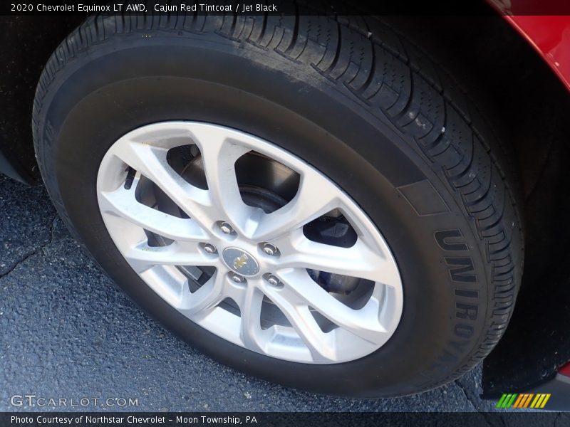 Cajun Red Tintcoat / Jet Black 2020 Chevrolet Equinox LT AWD