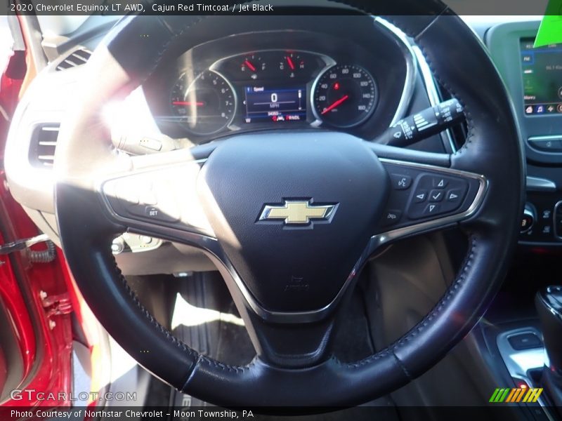 Cajun Red Tintcoat / Jet Black 2020 Chevrolet Equinox LT AWD