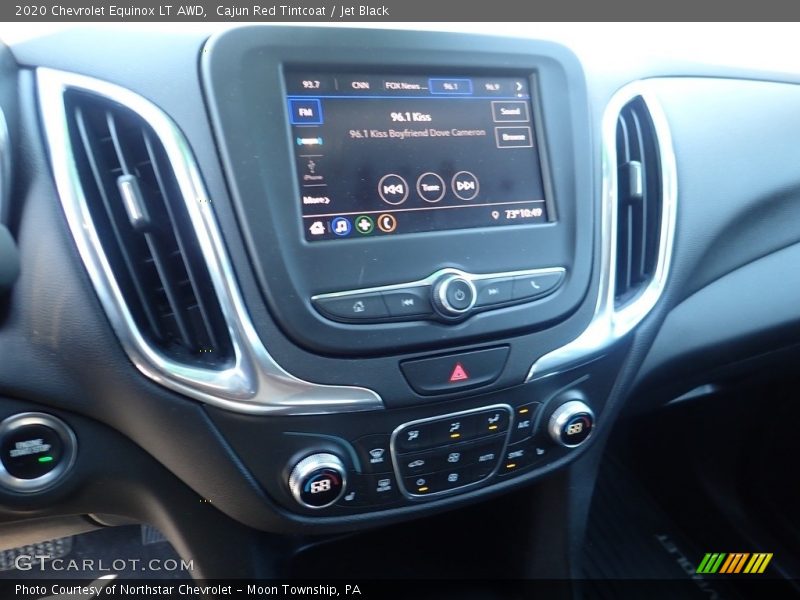 Cajun Red Tintcoat / Jet Black 2020 Chevrolet Equinox LT AWD