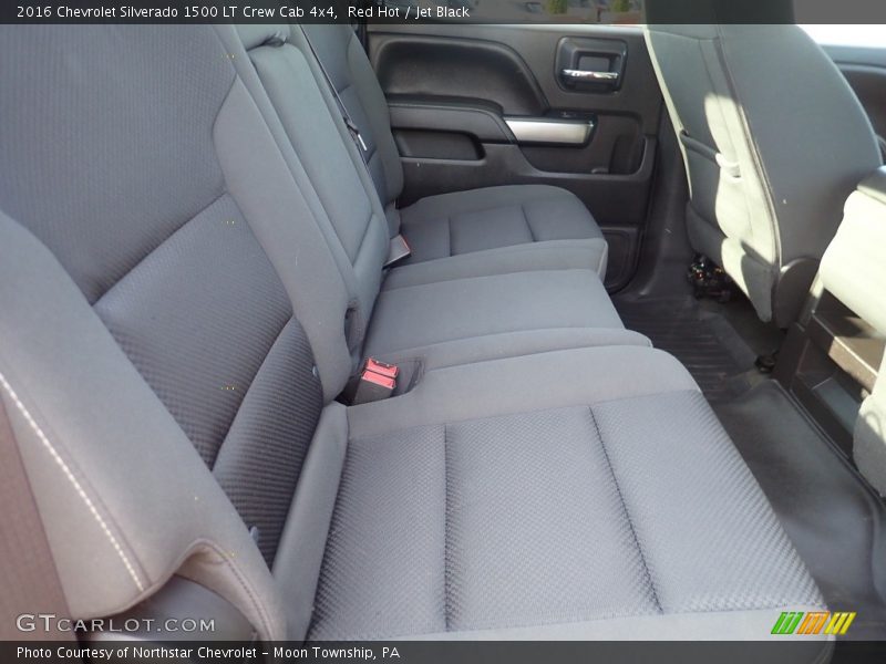Red Hot / Jet Black 2016 Chevrolet Silverado 1500 LT Crew Cab 4x4
