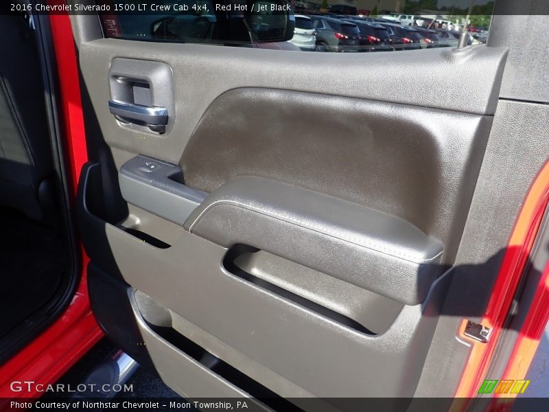 Red Hot / Jet Black 2016 Chevrolet Silverado 1500 LT Crew Cab 4x4