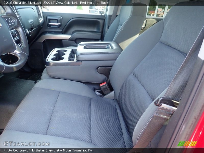 Red Hot / Jet Black 2016 Chevrolet Silverado 1500 LT Crew Cab 4x4