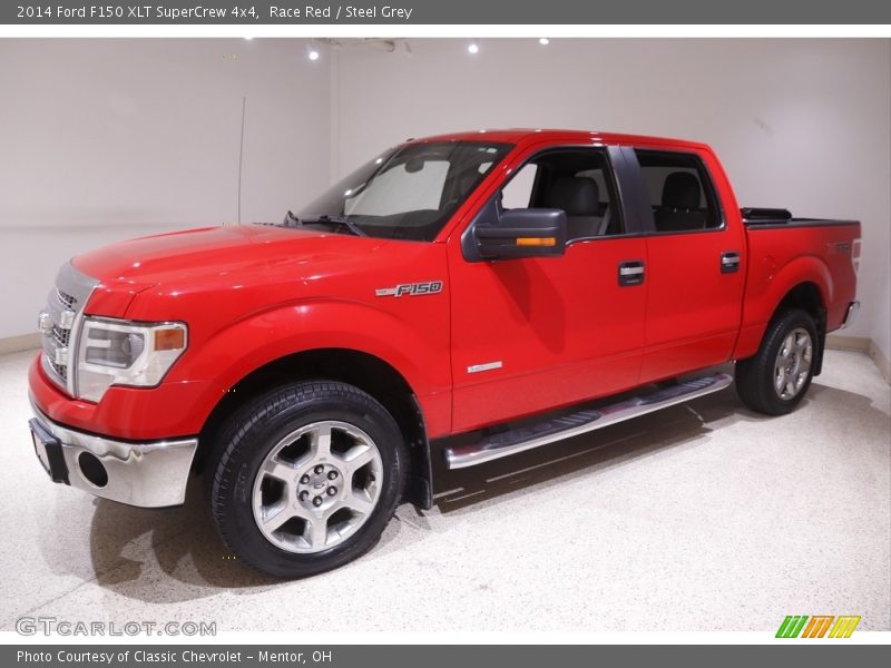 Race Red / Steel Grey 2014 Ford F150 XLT SuperCrew 4x4