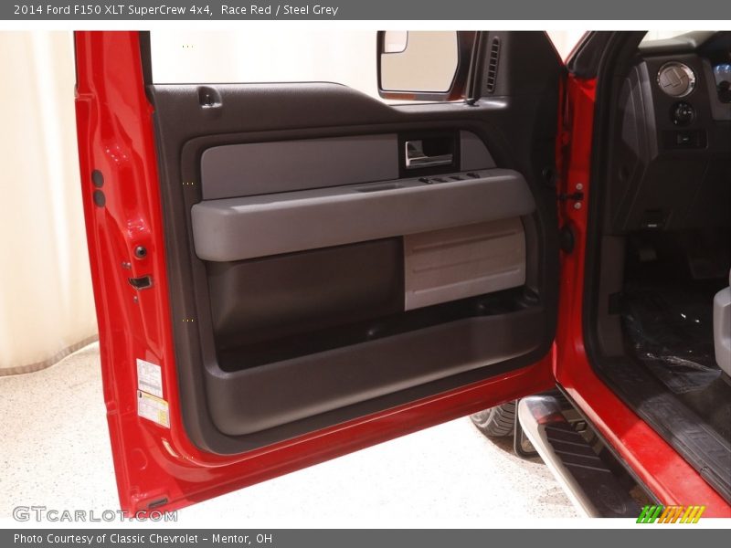 Race Red / Steel Grey 2014 Ford F150 XLT SuperCrew 4x4