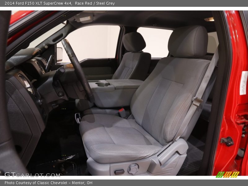 Race Red / Steel Grey 2014 Ford F150 XLT SuperCrew 4x4
