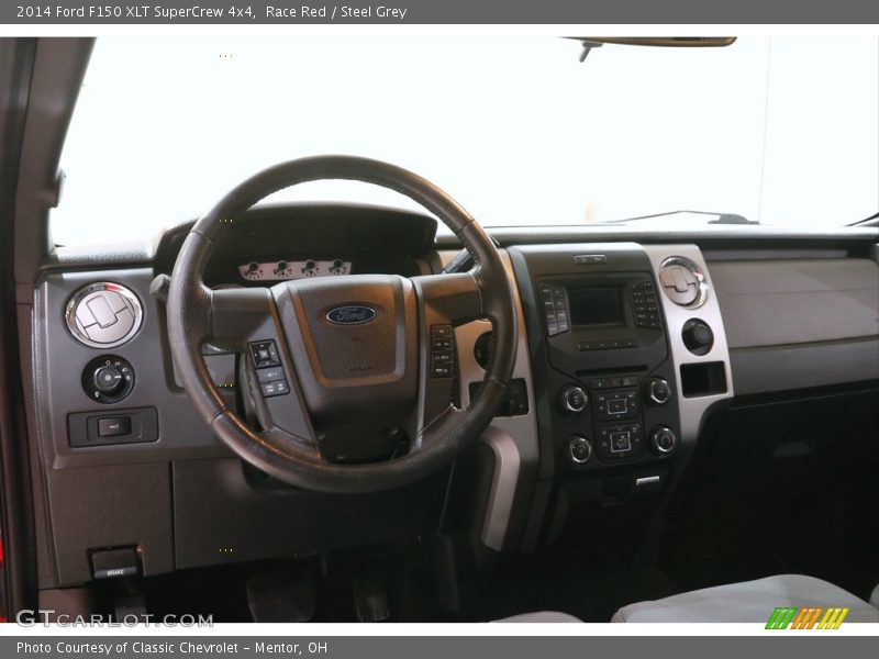 Race Red / Steel Grey 2014 Ford F150 XLT SuperCrew 4x4