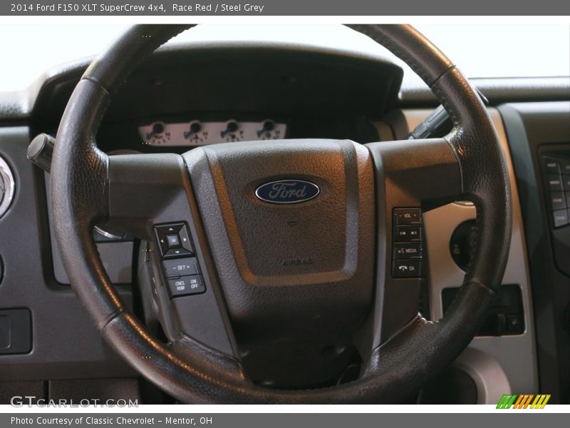 Race Red / Steel Grey 2014 Ford F150 XLT SuperCrew 4x4