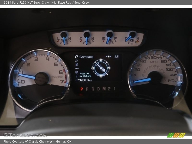 Race Red / Steel Grey 2014 Ford F150 XLT SuperCrew 4x4