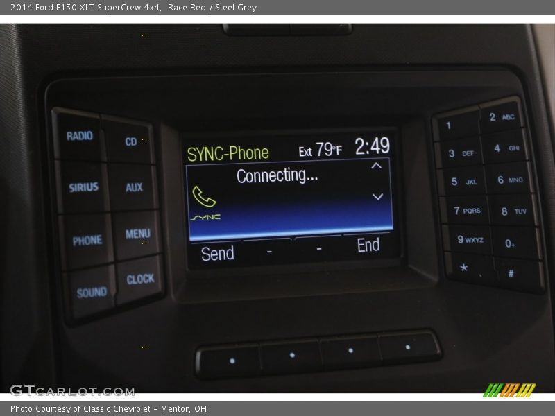 Race Red / Steel Grey 2014 Ford F150 XLT SuperCrew 4x4