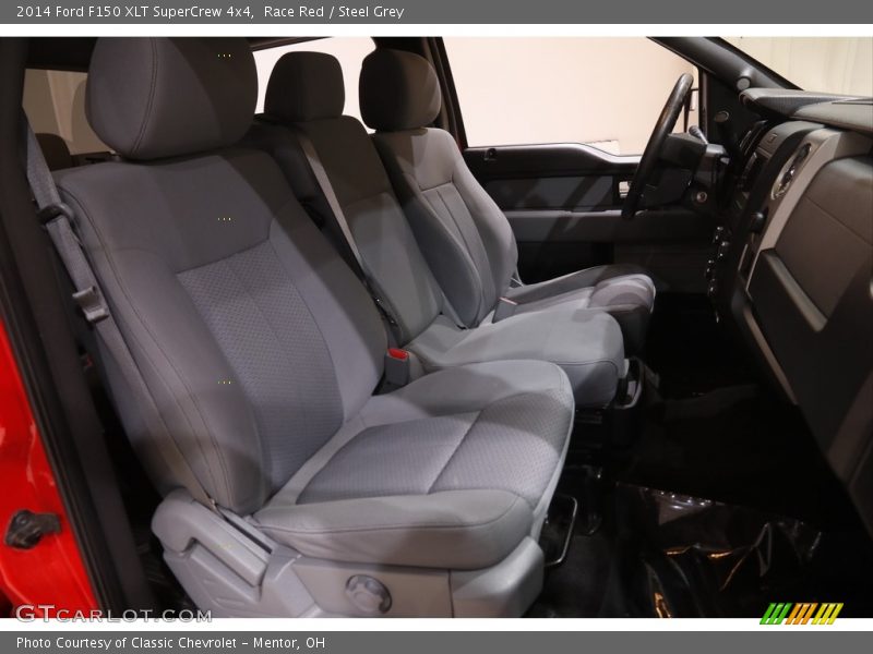 Race Red / Steel Grey 2014 Ford F150 XLT SuperCrew 4x4