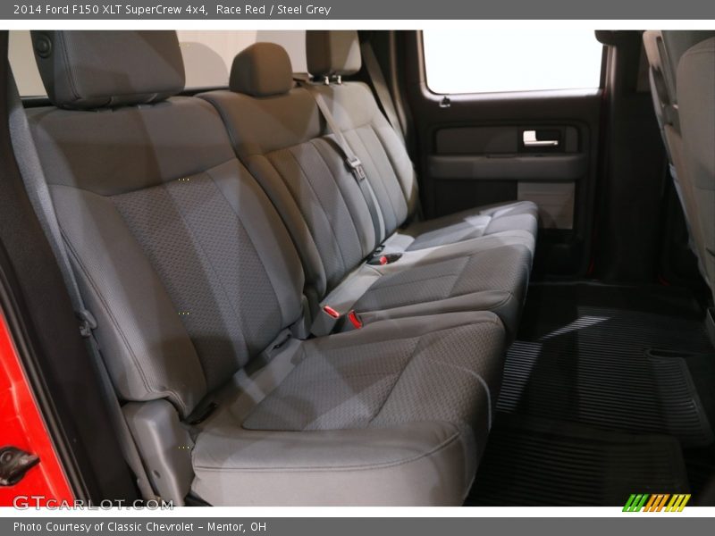Race Red / Steel Grey 2014 Ford F150 XLT SuperCrew 4x4