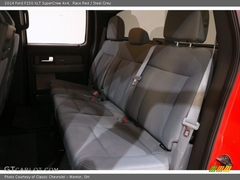 Race Red / Steel Grey 2014 Ford F150 XLT SuperCrew 4x4