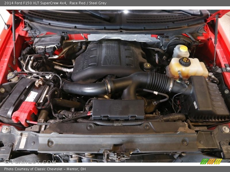 Race Red / Steel Grey 2014 Ford F150 XLT SuperCrew 4x4