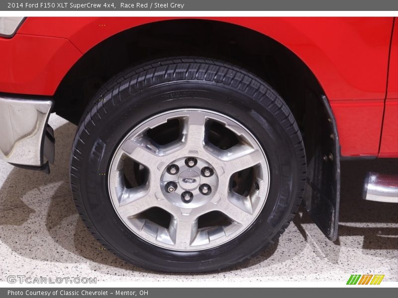 Race Red / Steel Grey 2014 Ford F150 XLT SuperCrew 4x4