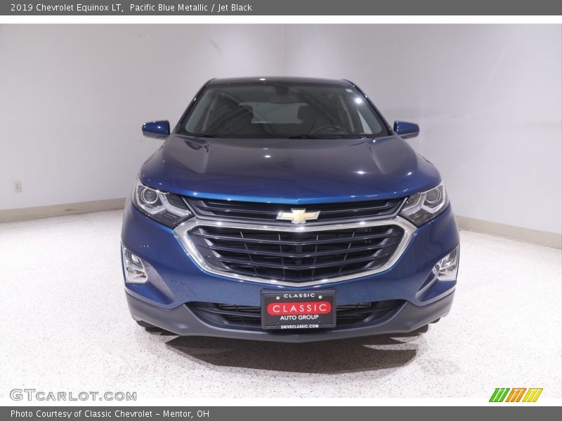 Pacific Blue Metallic / Jet Black 2019 Chevrolet Equinox LT