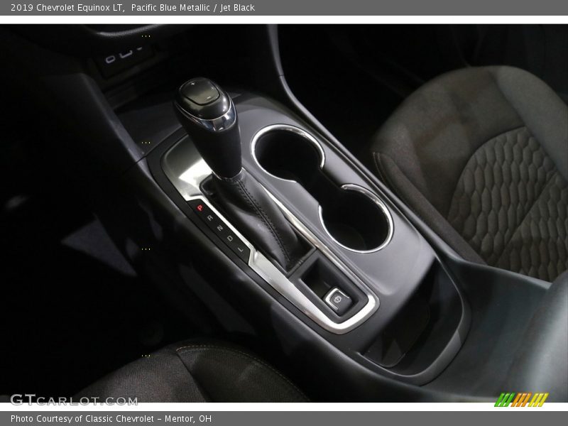 Pacific Blue Metallic / Jet Black 2019 Chevrolet Equinox LT