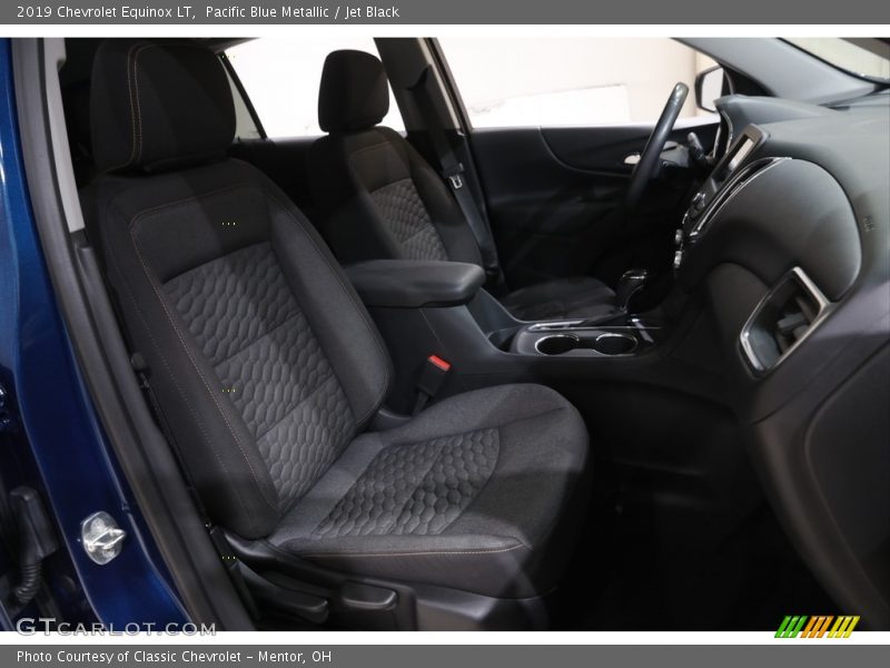 Pacific Blue Metallic / Jet Black 2019 Chevrolet Equinox LT