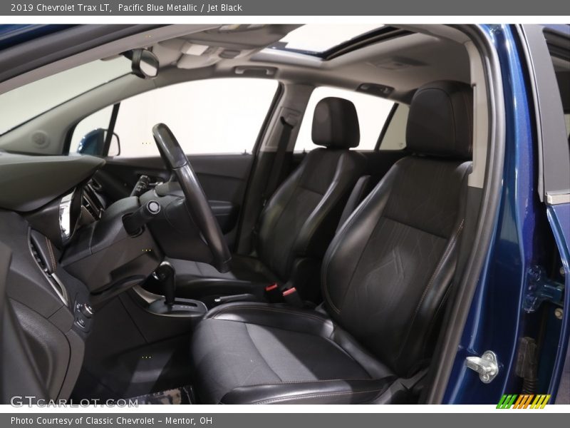 Pacific Blue Metallic / Jet Black 2019 Chevrolet Trax LT