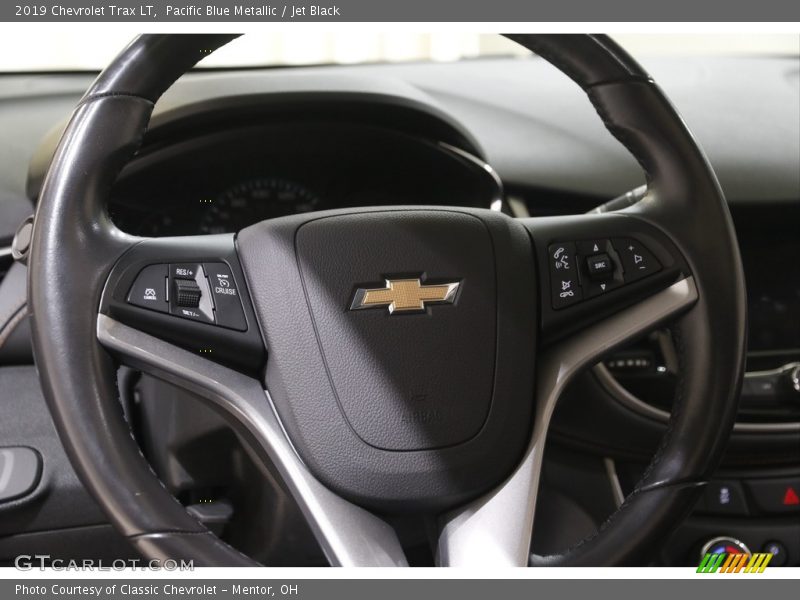 Pacific Blue Metallic / Jet Black 2019 Chevrolet Trax LT