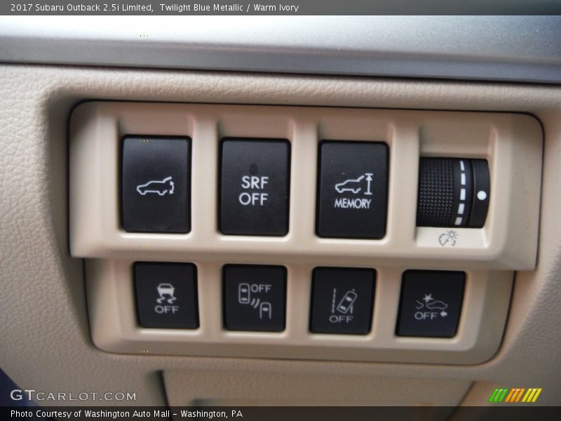 Twilight Blue Metallic / Warm Ivory 2017 Subaru Outback 2.5i Limited