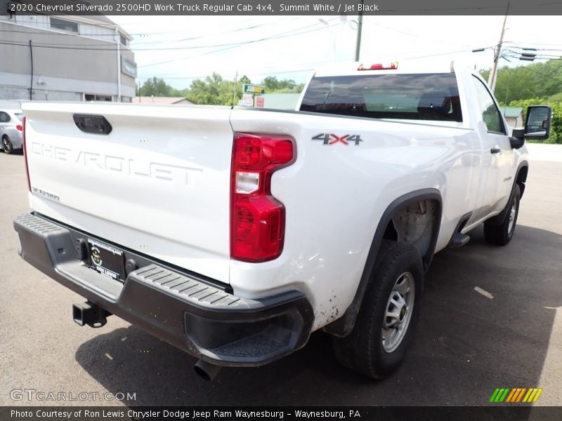 Summit White / Jet Black 2020 Chevrolet Silverado 2500HD Work Truck Regular Cab 4x4