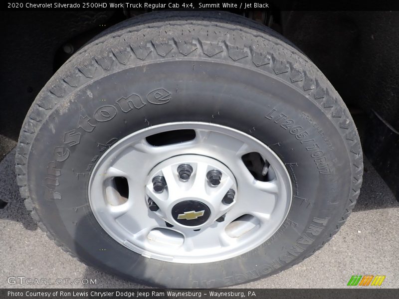 Summit White / Jet Black 2020 Chevrolet Silverado 2500HD Work Truck Regular Cab 4x4