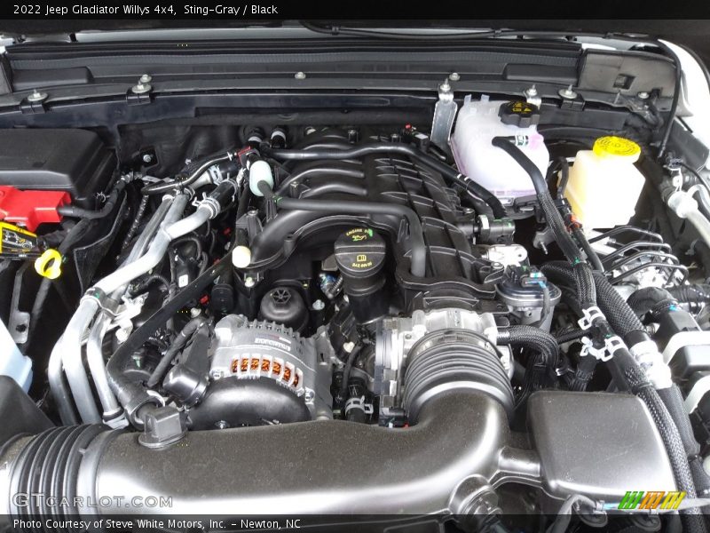  2022 Gladiator Willys 4x4 Engine - 3.6 Liter DOHC 24-Valve VVT V6
