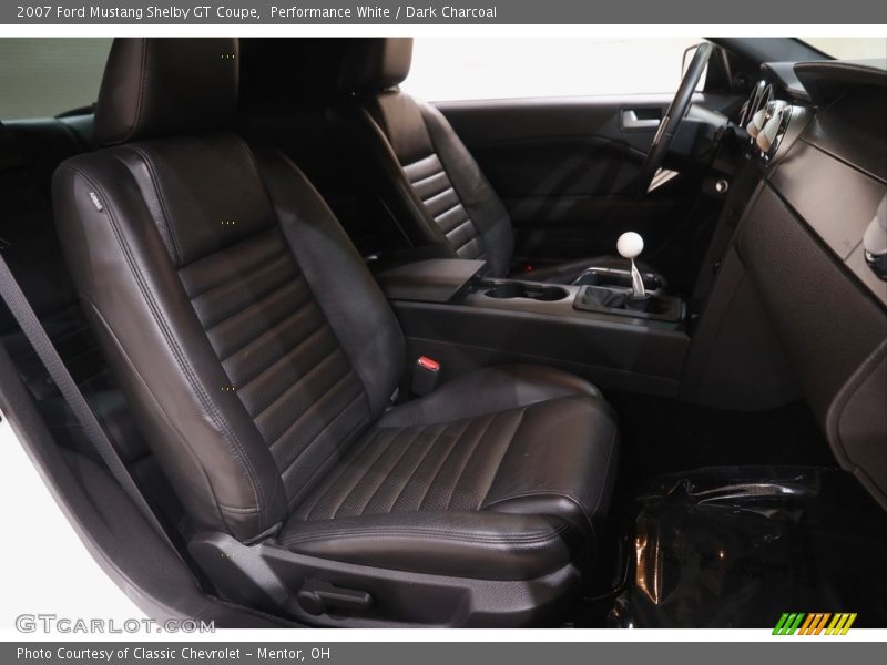 Front Seat of 2007 Mustang Shelby GT Coupe