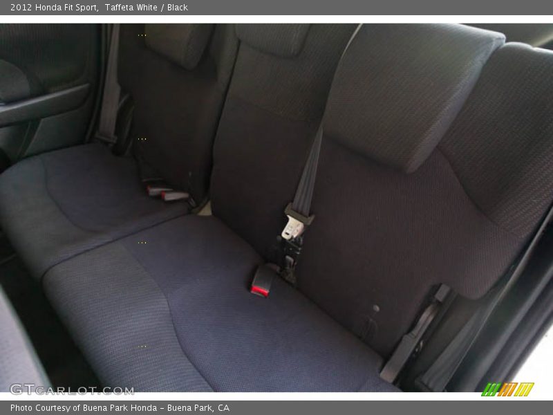 Taffeta White / Black 2012 Honda Fit Sport