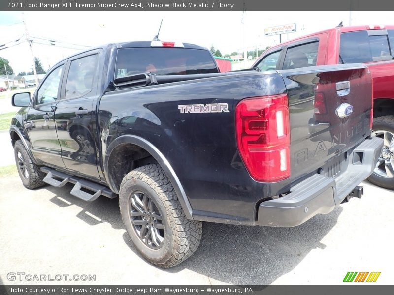 Shadow Black Metallic / Ebony 2021 Ford Ranger XLT Tremor SuperCrew 4x4
