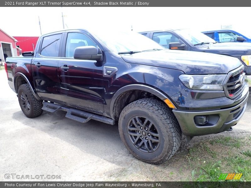 Shadow Black Metallic / Ebony 2021 Ford Ranger XLT Tremor SuperCrew 4x4