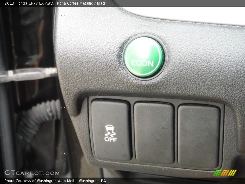 Kona Coffee Metallic / Black 2013 Honda CR-V EX AWD
