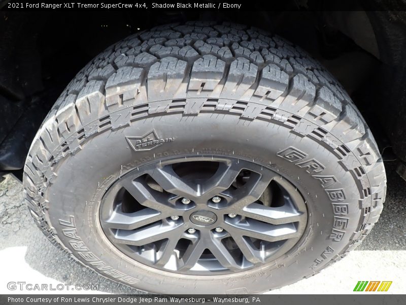 Shadow Black Metallic / Ebony 2021 Ford Ranger XLT Tremor SuperCrew 4x4
