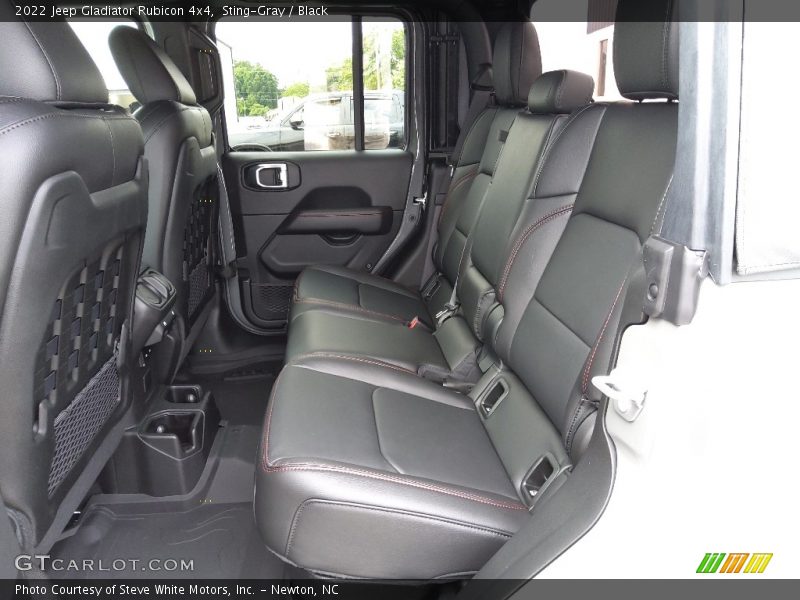 Rear Seat of 2022 Gladiator Rubicon 4x4