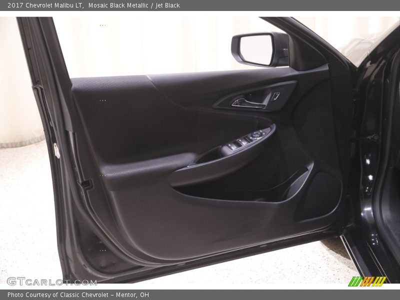 Mosaic Black Metallic / Jet Black 2017 Chevrolet Malibu LT