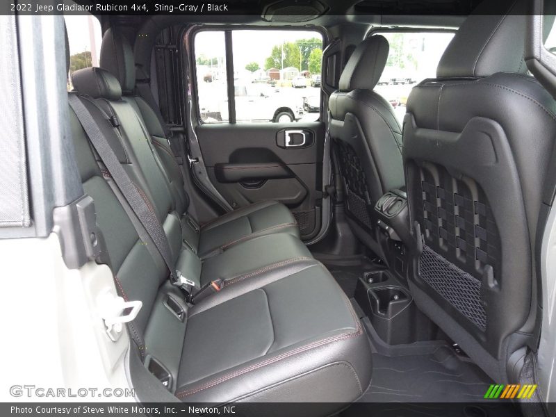 Rear Seat of 2022 Gladiator Rubicon 4x4