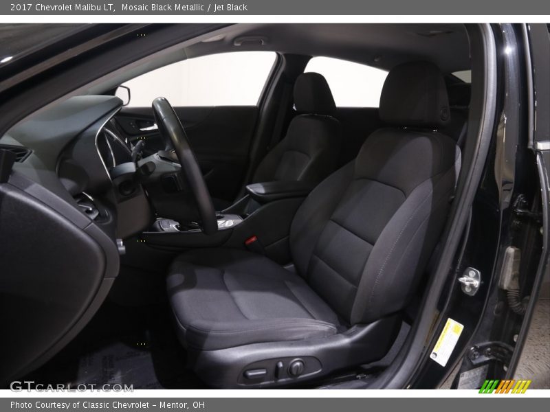 Mosaic Black Metallic / Jet Black 2017 Chevrolet Malibu LT
