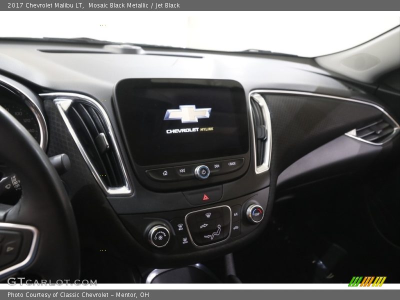 Mosaic Black Metallic / Jet Black 2017 Chevrolet Malibu LT